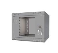 STALFLEX Armoire Réseau 10 Pouces - Baie Informatique 4U - Baie de Brassage pour Montage Mural - Capacité de Charge 15 kg - Armoire Informatique vers la Salle des Serveurs, Le Bureau - Gris