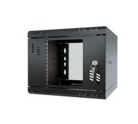 STALFLEX Armoire Réseau 10 Pouces - Baie Informatique 4U - Baie de Brassage pour Montage Mural - Capacité de Charge 15 kg - Armoire Informatique vers la Salle des Serveurs, Le Bureau - Noir