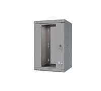 STALFLEX Armoire Réseau 10 Pouces - Baie Informatique 9U - Baie de Brassage pour Montage Mural - Capacité de Charge 20 kg - Armoire Informatique vers la Salle des Serveurs, Le Bureau - Gris
