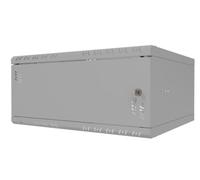 STALFLEX Armoire Réseau 19 Pouces - Baie Informatique 4U - Baie de Brassage pour Montage Mural - Capacité de Charge 40 kg - Profondeur 450 mm - Armoire Informatique - Gris