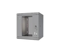 Stalflex Armoire serveur murale 6U - Boîtier réseau avec porte verrouillable - Profondeur 300 mm pour équipement informatique et appareils A/V de 25,4 cm