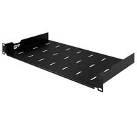 Stalflex Baie de Brassage 19 Pouces 1U 250mm - Rack Serveur en Acier Robuste - Plateau Cantilever Universel Ventilé pour Montage en Rack