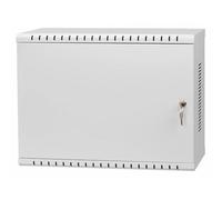 Stalflex Baie de Brassage Murale 19" 3U, 180 mm, Grise RCA19-3U-180G-T