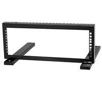 STALFLEX Baie de Brassage Ouverte 19 Pouces 3U Rack | Support de Montage en Acier Robuste - Cadre Rack pour Switch, Patch Panel, Routeur - Peinture Époxy