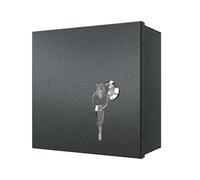 Stalflex Boite de Derivation Etanche Exterieur 150x150x80mm - Coffret Electrique Etanche en Acier et étanche à la Poussière - Boite de Derivation avec Serrure et Deux Clés