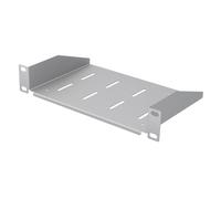 Stalflex Étagère Rack 10" 1U 150 mm Grise – Plateau Rack 10 Pouces Robuste pour Routeurs et Switches E-RSF10-1U-150G