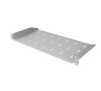 Stalflex Étagère Rack Serveur 1U - Etagere 19 Pouces pour Baie Informatique et Baie Serveur - Capacité de Charge 25 kg - Fixation arrière - Profondeur Variable