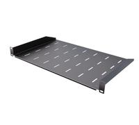 Stalflex Étagère Rack Serveur 1U - Etagere 19 Pouces pour Baie Informatique et Baie Serveur - Capacité de Charge 25 kg - Fixation arrière - Profondeur Variable