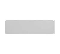 Stalflex Panneau d'obturation 3U pour Rack 19 Pouces - Panneau d'obturation pour Montage en Racks pour Ordinateur et Serveur - Remplissage de Serveur Rack pour Armoire réseau