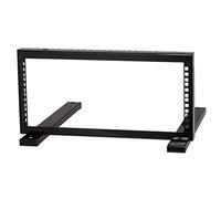 Stalflex Rack Serveur 4U - Cadre Ouvert Baie Serveur Fabriqué en Métal Très Résistant - Armoire Informatique avec Poutre Renforcée pour Les Équipements de Réseau et de Serveur