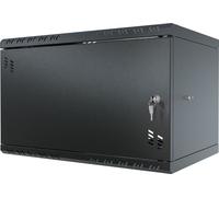 Stalflex Serveur Armoire Réseau 19 Pouces 6U 350mm Standard - Acier Robuste - Racks pour Ordinateur et Serveur - Armoire Informatique Compatible avec Serveur Rack et Baie de Brassage
