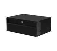Stalflex Serveur Baie de Brassage 19 Pouces Tiroir 4U 320mm - Acier Robuste - Racks pour Ordinateur et Serveur - Rack Serveur Compatible avec Les armoires et Les Rails Rack