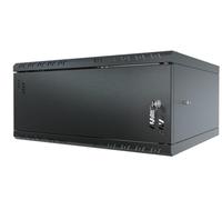 Stalflex Serveur Armoire Réseau 19 Pouces 4U 450mm Standard - Acier Robuste - Racks pour Ordinateur et Serveur - Armoire Informatique Compatible avec Serveur Rack et Baie de Brassage
