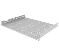 Stalflex Serveur Baie de Brassage 19 Pouces 1U 350mm - Acier Robuste - Racks pour Ordinateur et Serveur - Plateau Cantilever Professionnel Ventilé pour Montage en Rack Serveur