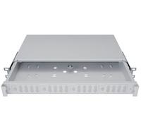 STALFLEX Splitter PLC 4x1:8 SC/APC Baie 19 Pouces 1U | Coupleur Fibre Optique avec 4 Splitters Indépendants - Technologie Planaire 1250-1650nm - Densité Maximale FTTx CATV
