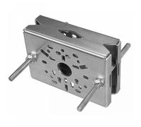 Stalflex Support de poteau galvanisé pour caméra IP – Fixation robuste 30 à 105 mm CH-R
