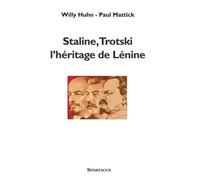 Staline, Trotski L'héritage De Lénine