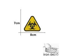 Stalker S.T.A.L.K.E.R. Écusson D'insigne De Puissance Atomique De Factions Mercenaires Loners,Équipe De Gardien Du Moral - Type Q13-Iron On