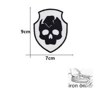 Stalker S.T.A.L.K.E.R. Écusson D'insigne De Puissance Atomique De Factions Mercenaires Loners,Équipe De Gardien Du Moral - Type Q3-Iron On