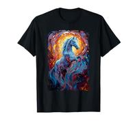 Stallion Mystic Cheval Sauvage Cheval Crinière Hobby Horsing T-Shirt