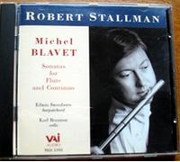 Stallman, Robert - Michel Blavet: Sonatas for Flute and Continuo