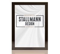 Stallmann Design New Modern Cadre photo 75 x 98 cm - Couleur : noir brillant - Cadre élégant pour vos photos et motifs
