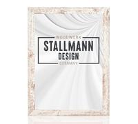Stallmann Design New Modern Cadre photo en bois MDF 10 x 15 cm Blanc Disponible en A4 et 60 autres formats Différentes couleurs au choix Cadre pour photos et affiches, Bois, vintage, 80 x 100 cm