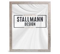 Stallmann Design New Modern Cadre photo en bois MDF 10 x 15 cm Blanc Disponible en A4 et 60 autres formats Différentes couleurs au choix Cadre pour photos et affiches, Bois, Chêne sauvage, 40 x 60 cm