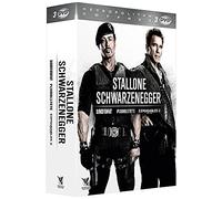Coffret Stallone et Schwarzenegger 3 films DVD E