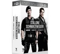 Coffret Stallone et Schwarzenegger 3 films DVD E