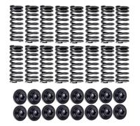 Stally Vannes Kit de rechange pour mécanisme à ressort Force d'assise accrue 58 lb pour D16Y D16Y8 D16Z6 Fonctionnement moteur lisse Soupapes de levage élevées Sources