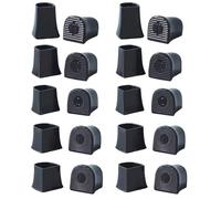 Stalora 10 Paires Protège Talons pour Chaussures à Talons Hauts, 5 Tailles, Protege Talon Chaussure, Protection Talons Aiguilles Femme, pour Mariages, Marche Facile et Activités Extérieures (Noir)