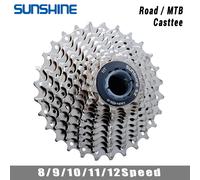 Stalshine-Cassette de vélo de route pour WinterMANO HG, 8, 9, 10, 11/12 vitesses, 23 T, 25 T, 28 T, 32 T, 34 T, 36T, K7, 8V, 9V, 10V, 11V, 12V 10 Speed 11T-28T