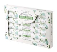 Stamford Bâtons d'encens hexagonaux à base de plantes - Thé au jasmin - Bâtons et cônes d'encens