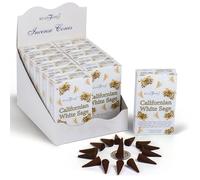 Stamford Californian White Sage Lot de 12 boîtes de 15 cônes d'encens aromathérapie relaxante