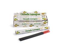 Stamford Inc 37316 Lot de 6 boîtes de 20 bâtons d'encens à la citronnelle et à la citronnelle Noir Taille Unique