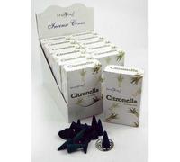 Stamford Lot de 2 packs de 15 cônes d'encens Citronnelle