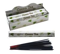 Stamford Lot de 6 boîtes de 20 bâtons d'encens Thé Vert