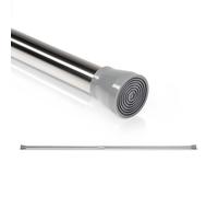 Stamina L tringle à rideau de douche télescopique 110-200 cm antidérapante