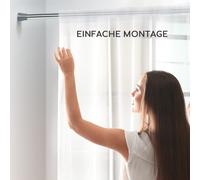 Stamina S tringle télescopique pour rideau de douche 70-120 cm antidérapante