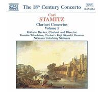 Stamitz, C. – Concertos pour clarinette Vol.1 – CD – NAXOS