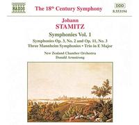 Stamitz, J. - Symphonies Vol.1