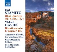 Stamitz – Quatuors pour hautbois, op. 8 – Import NAXOS