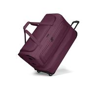 Redolz Sac de voyage Duffle Essentials à 2 roulettes 70 cm L avec soufflet d'extension rouge