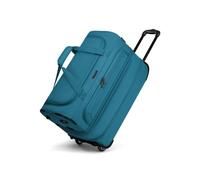 Redolz Sac de voyage Duffle Essentials à 2 roulettes 55 cm M avec soufflet d'extension bleu pétrole