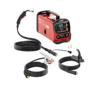 Stamos Germany MAGITEX 160 Poste à souder à fil fourré 130 A facteur de marche 60% TIG Liftarc MMA - Poste MIG MAG Poste à souder MMA sans gaz