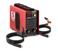Stamos Germany Poste à Souder à l’Arc, Inverter MMA, 200 A, 230 V | Écran LED, Hot Start, Inverter IGBT, Soudage Soudure