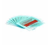 Stamos Vitre de Protection Extérieure Lot de 10 pièces (Metalator, BlackONE, Carbonic, Legend, polycarbonate, transparent, 125x107x10mm)