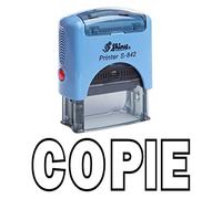 Stamp COPIE auto-encrage caoutchouc Bureau Brillant personnalisée Stamp Papeterie