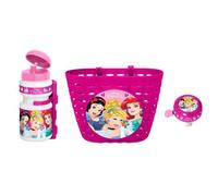 STAMP - DISNEY PRINCESSES - Combo Corbeille + Bidon + Sonnette - Fille - A partir de 3 ans
